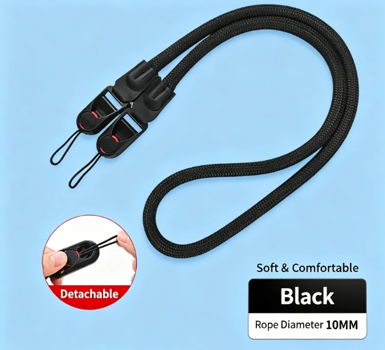 Quick Release Adjustable Camera Strap - Fast Detachable