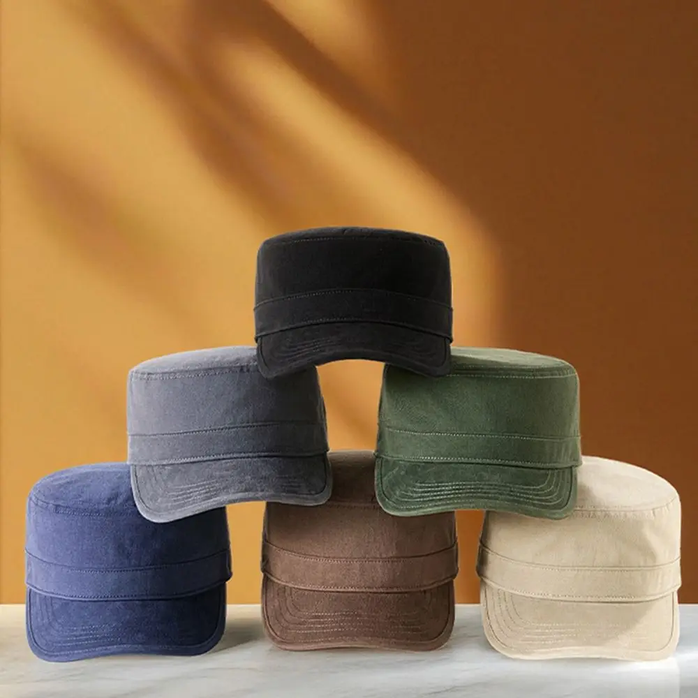 Cotton Casual Baseball Cap for Men Sun Protection