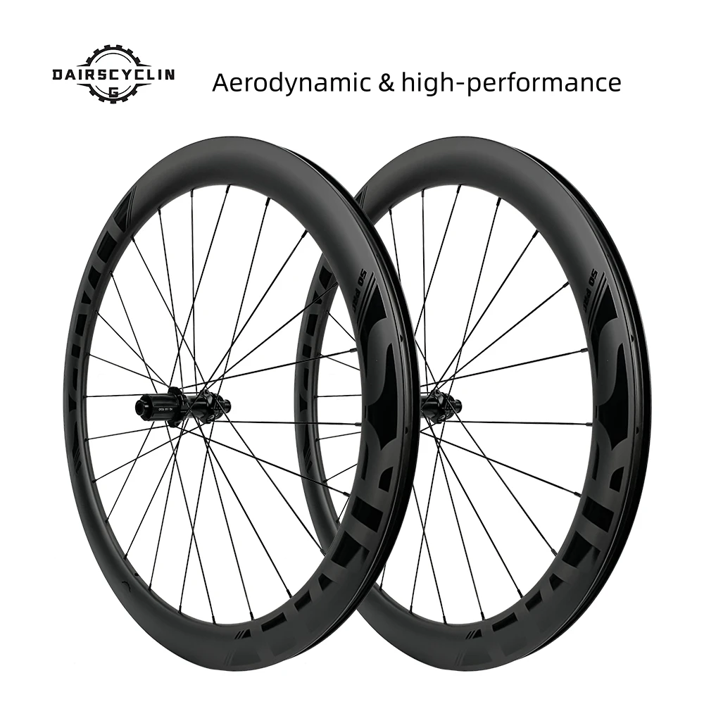 Paire De Roues Carbone 38 Mm Pour Vélo De Route - 700C, Clincher, Ultra-légères, Neuves