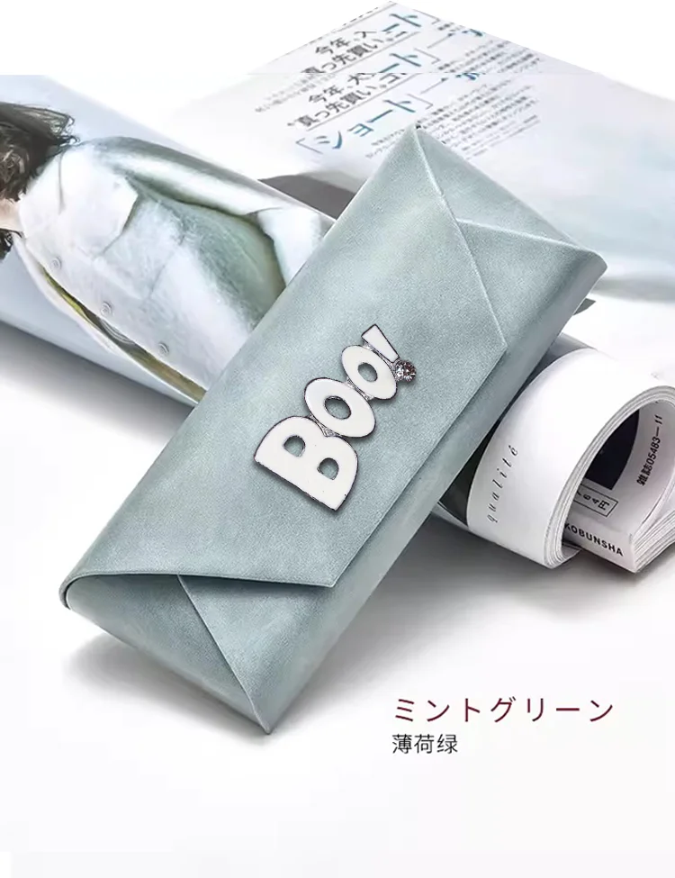 

Футляры для хранения очков для близорукости-розовое золото и бежевая бабочка декор