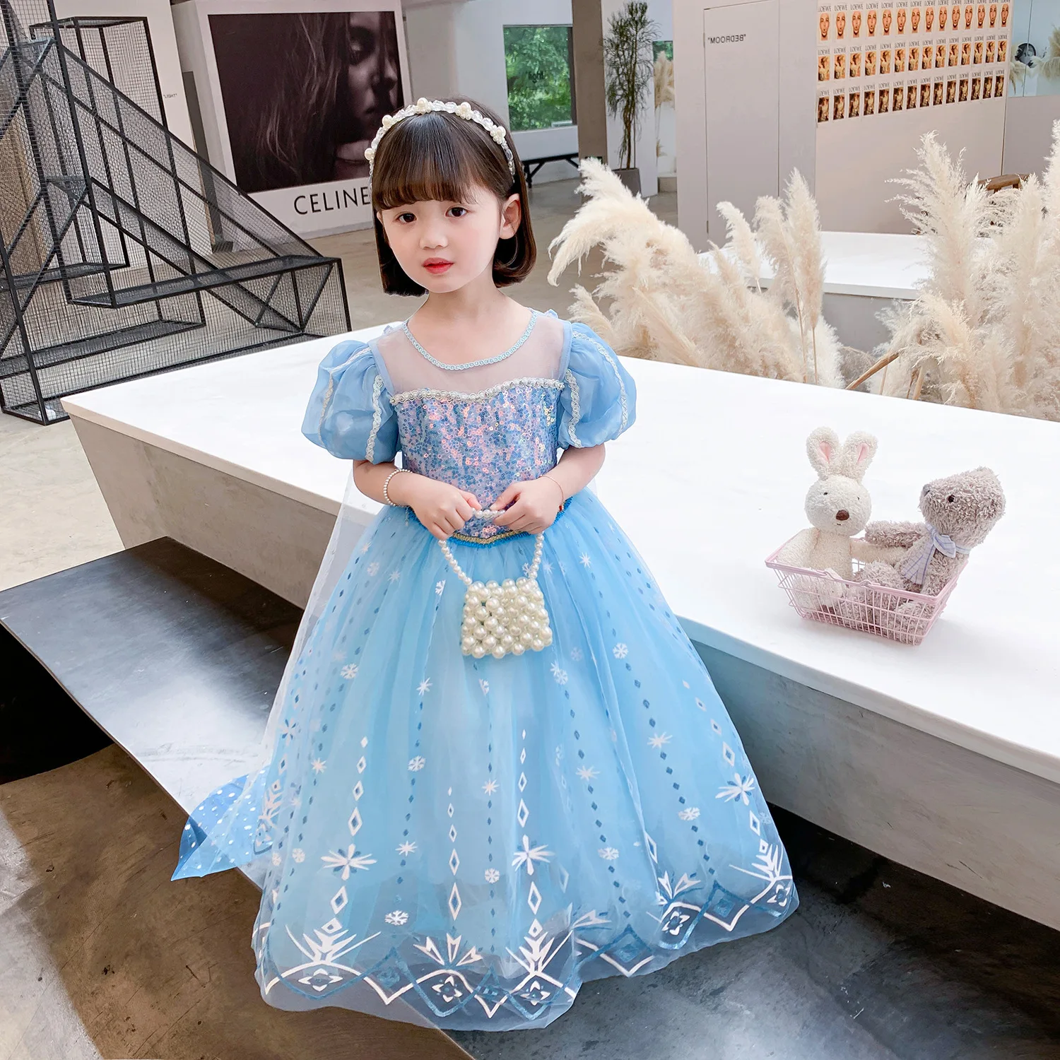 KAKU FANCY DRESSES Elsa Western Dress Kids Costume Wear Price in India -  Buy KAKU FANCY DRESSES Elsa Western Dress Kids Costume Wear online at  Flipkart.com