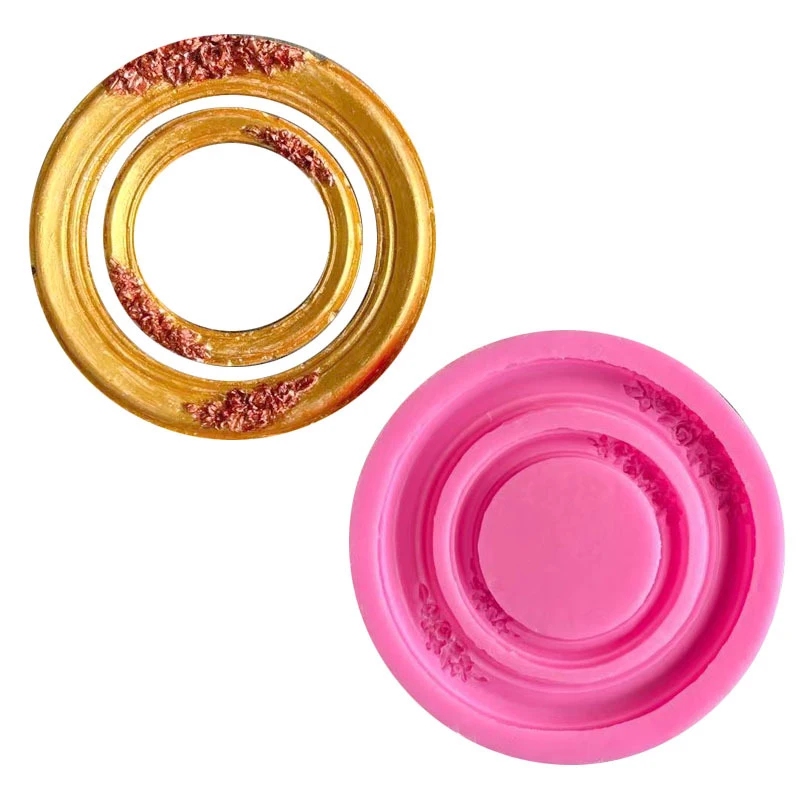 

Круглая рамка для картин, силиконовая форма, размер, кольцо, шаблон, обработка, помадка, бумага, кекс, украшение, десерт, аксессуары для выпечки выпечка