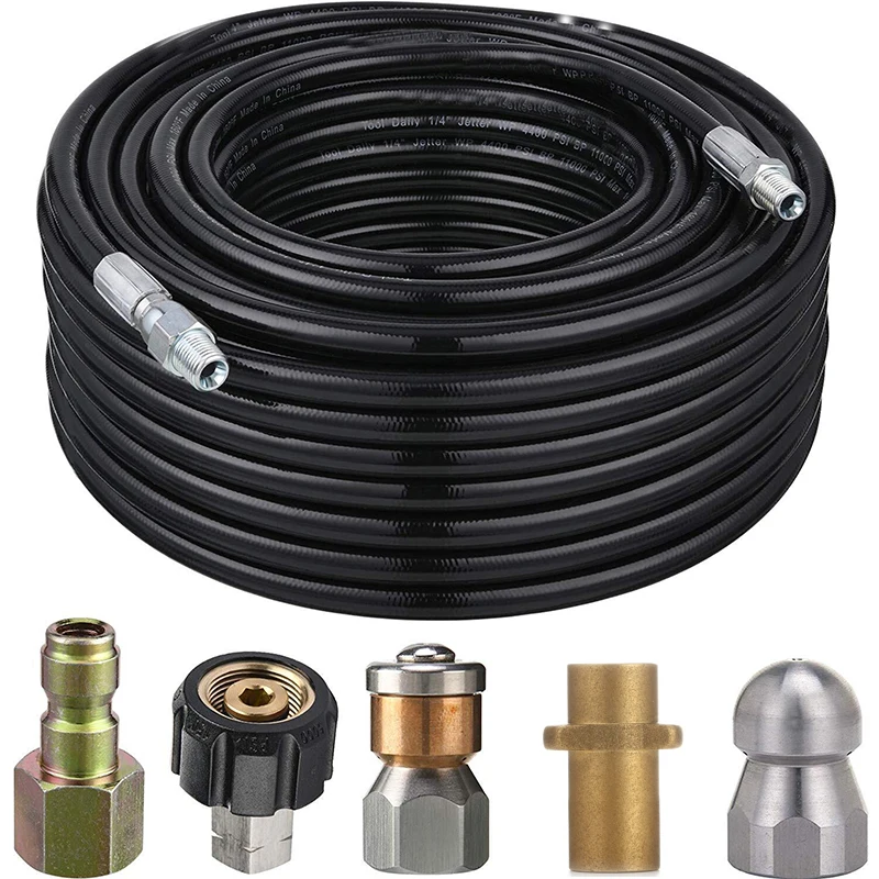 15m-ferramenta-kit-de-jetter-de-esgoto-diario-para-arruela-de-pressao-karcher-1-4-mangueira-npt-x-100-hose-bocal-de-esgoto-de-nariz-botao-4000-psi