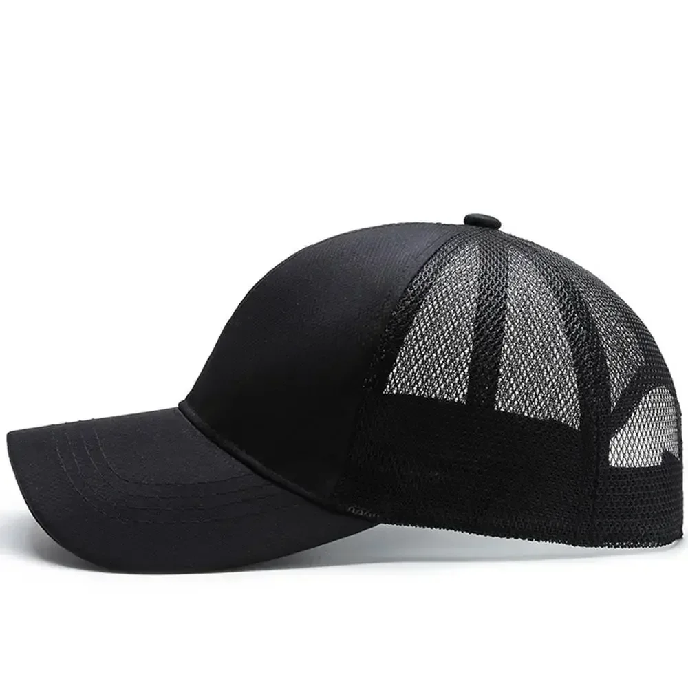 unisex fashion solid color Duck Tongue Hat woman man outdoor Leisure sports baseball cap Breathable Mesh Sunshade Hat