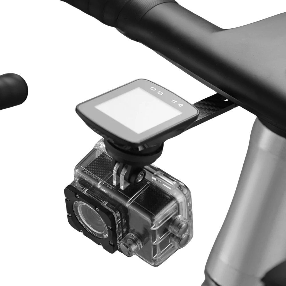 Carbon Fiber Bike Computer Holder for Road Cycling