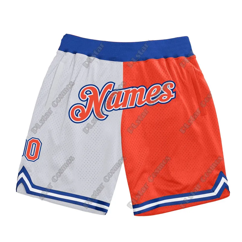 Summer Refreshing 3D Printing Custom Name Shorts Fashion Men's Basketball Shorts Casual Sports Series Shorts