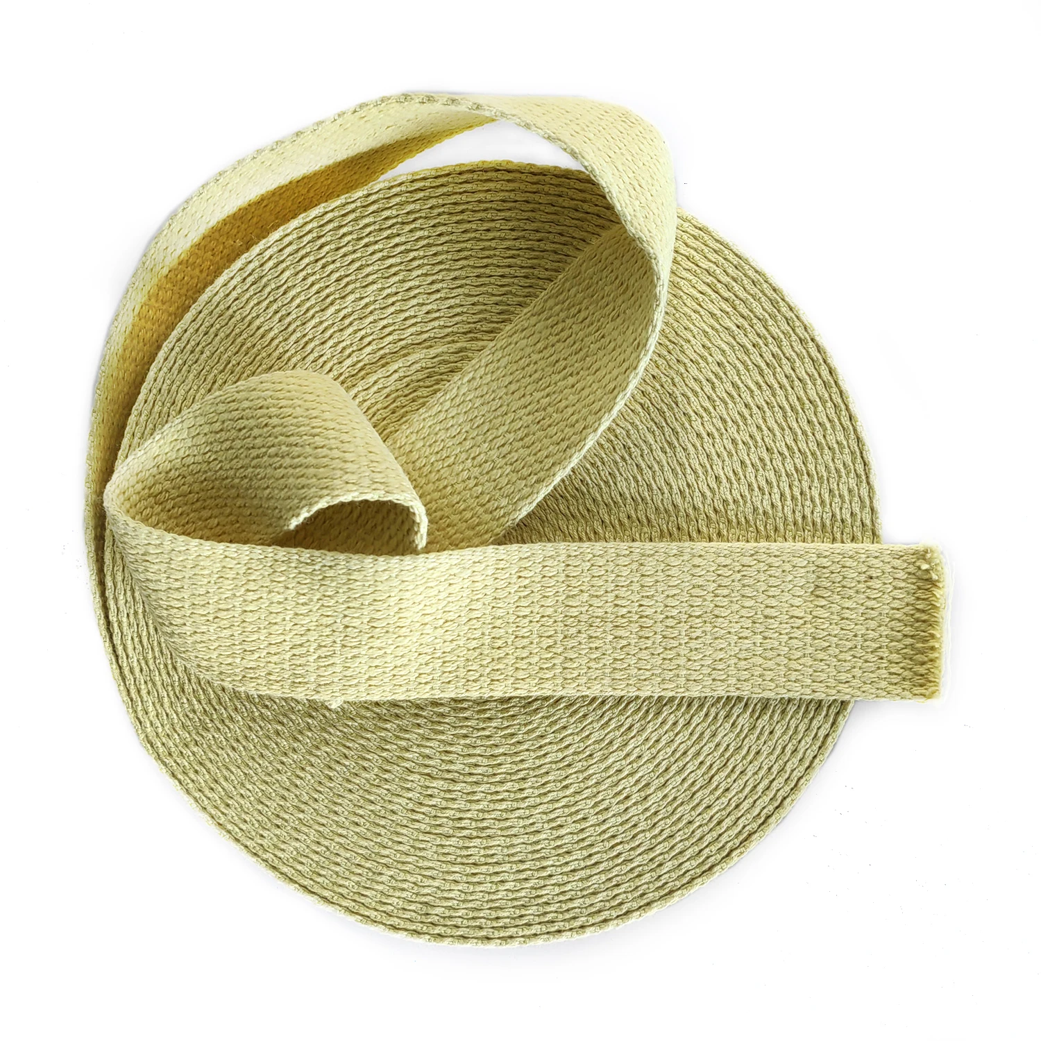 Fire flowing art prop wick Width 50 mm thickness 3mm Kevlar flat 100% Kevlar wicking  PuR Flat Wicking 6