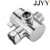 JJYY Multifunction 3 Way Shower Head Diverter Valve G1/2 Three Function Switch Adapter Connector 2