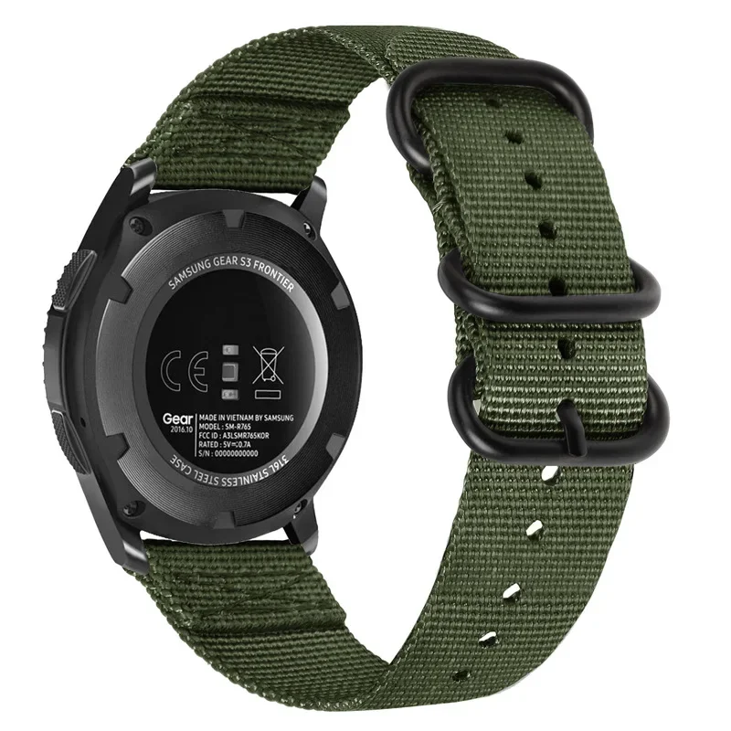Premium 22mm Nylon Strap - Comfortable and Durable Wristband