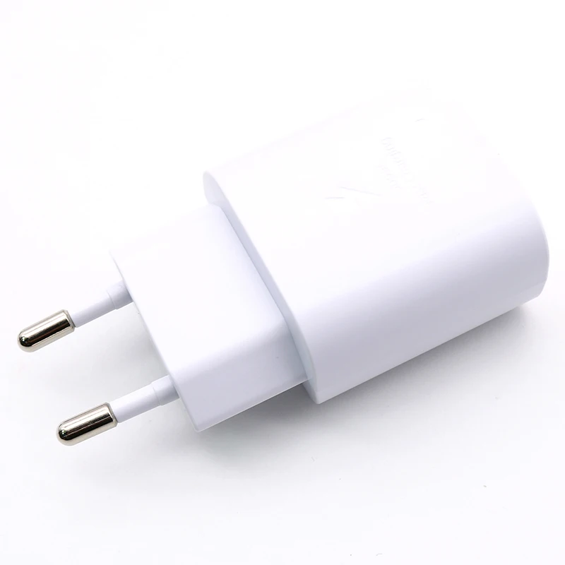 Original Samsung S21 S20 5G 25w Charger Super Fast Charge Usb Type C Pd PPS Quick Charging EU For Galaxy Note 10 Note 20 Ultra 