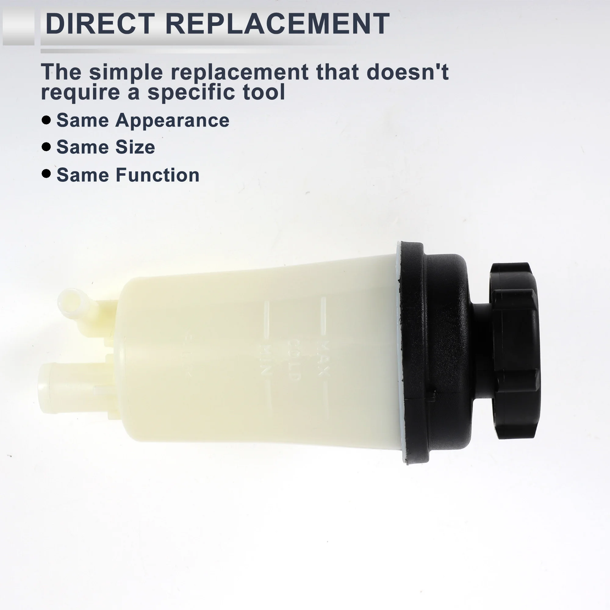 UXCELL Power Steering Reservoir for Ford C-Max 2004 2005 2006 2007 2008 2009 2010 2011 2012 No.148 Beige