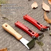 Multipurpose Garden Tools: Bark Scraper & Grafting Knife for Efficient Necrotic Bark Removal, Fruit Tree Peeling, and Care 2
