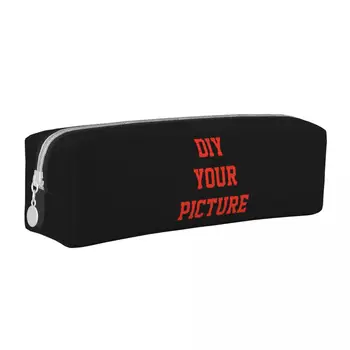 Fai da te il tuo astuccio per foto bella borsa per penna personalizzata per bambini grande scatola per matite regalo per materiale scolastico