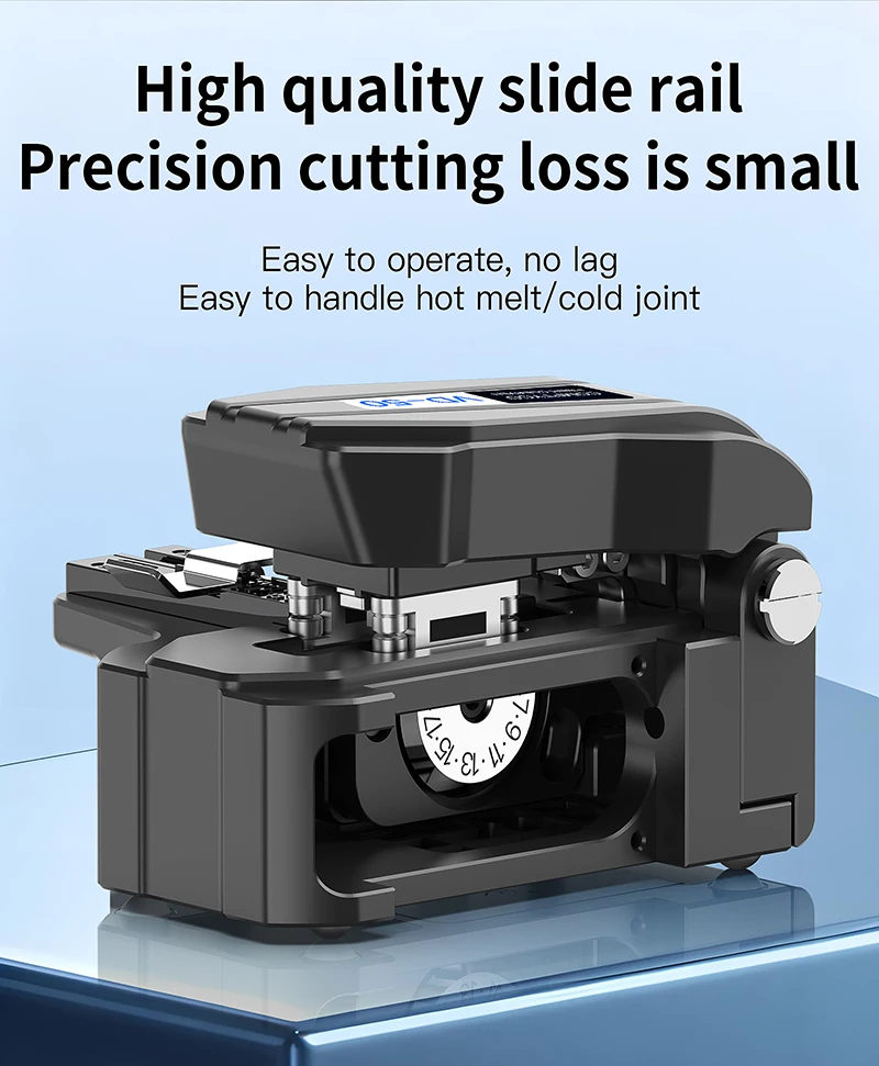 VD-50 Fiber Cleaver High Precision Optical Fiber Cutter FTTH Tool One-step Fiber