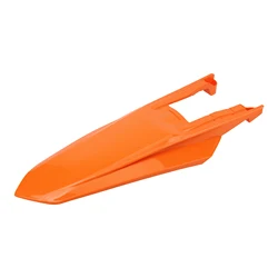 Motorcycle Rear Fender Mudguard Guard Cover for Dirt Bike Motocross Accessories (Orange)