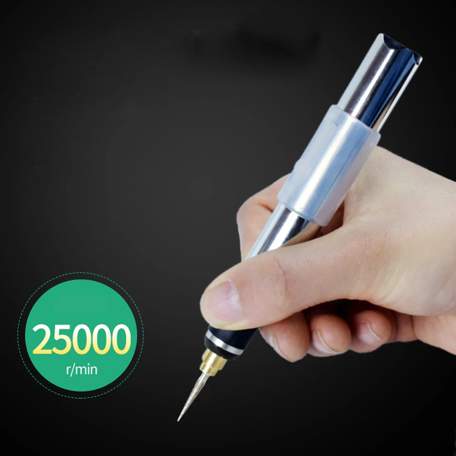  Cordless Engraving Pen, Smooth Tungsten Steel Electric
