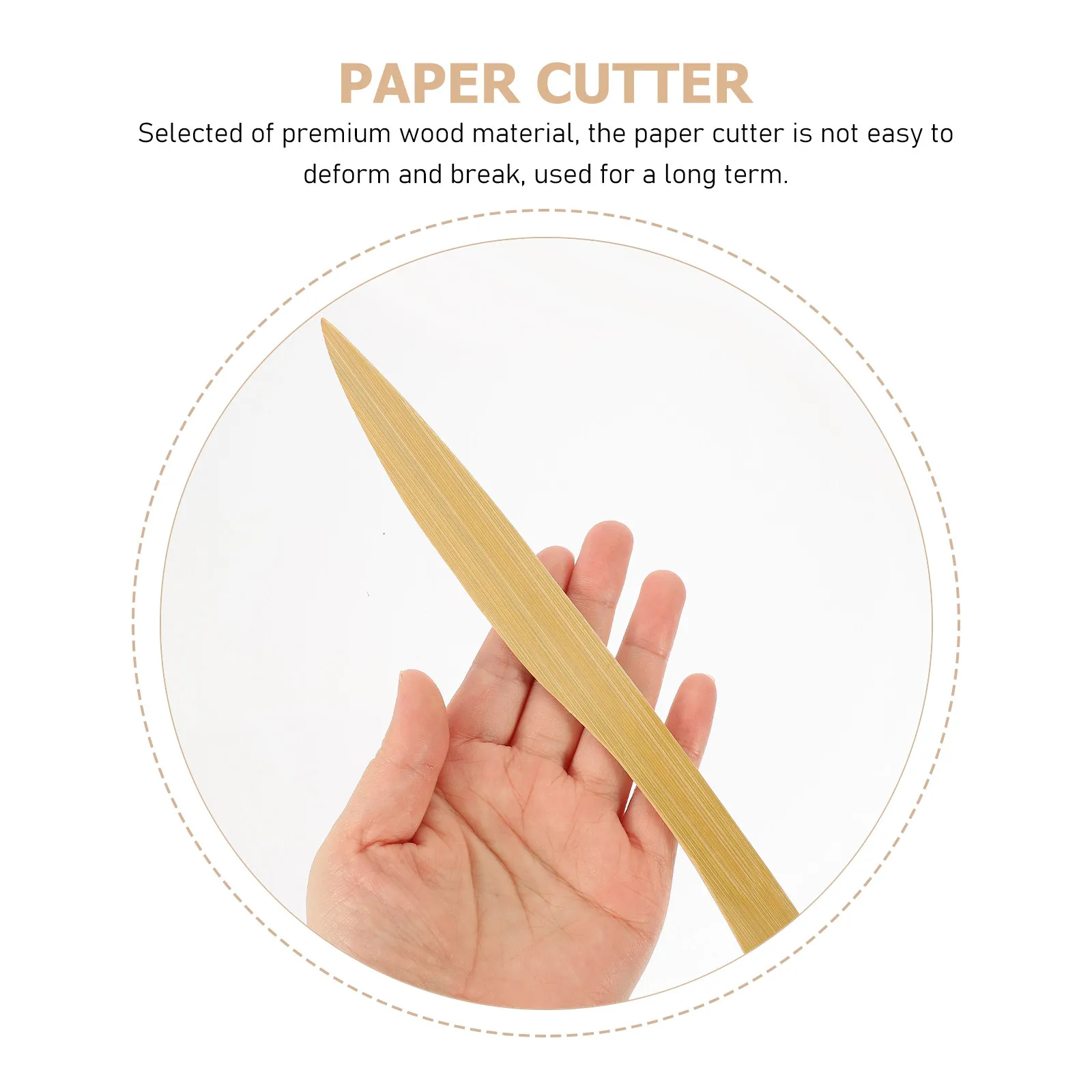 2Pcs 내마모성 나무 우편 오프너 다기능 편지 오프너 가정용 사무용품 봉투 열기 도구 아트 페이퍼