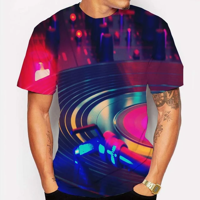 præmie største mesh Men Clothing T Shirt Best Hip Hop Cool Boys Nightclub 3d Rave Party Dj  Printing T-shirt Shirt Harajuku Oversized Shirts Tshirts - T-shirts -  AliExpress