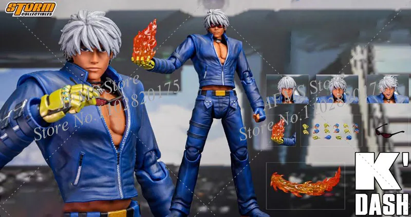 Storm CollectiblesキングオブファイターズKOF K dash Storm Toys 1/12 Scale Collectible Figure K' K DASH The