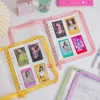 SKYSONIC A5 Zipper Binder Collect Book Refill Organizer DIY Journal Dairy Transparent Photo Album Organizer Stationery Supplies 4