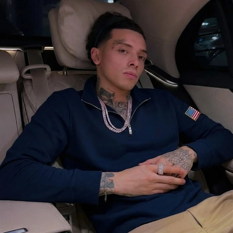 Y2K Retro Sweatshirt Sleeve Embroidery US Flag Stand Collar Quarterzip...