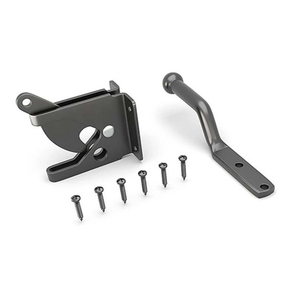 Auto Gate Latch Self Locking Gravity Latch Door Bolt Lock Hasp for Garden Metal Wooden Fence Pasture Farm door latch bolts