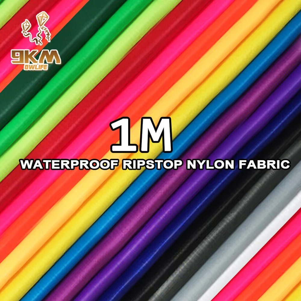 5 Yards Sky Blue 40D Ultralight Waterproof Ripstop Nylon Fabric for Kites Tents 100 Original