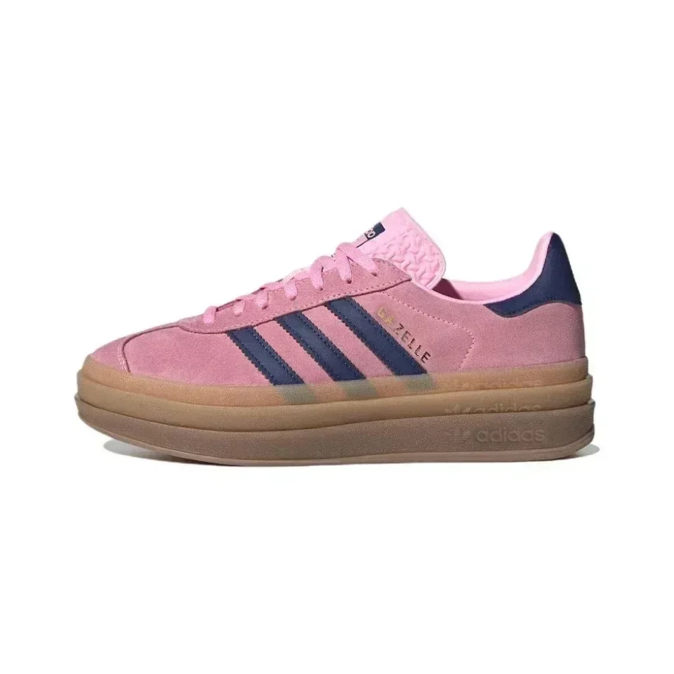 Sports Board Shoes Adidas Gazelle Bold Originals Skateboarding Shoes Thick Sole for Men and Women