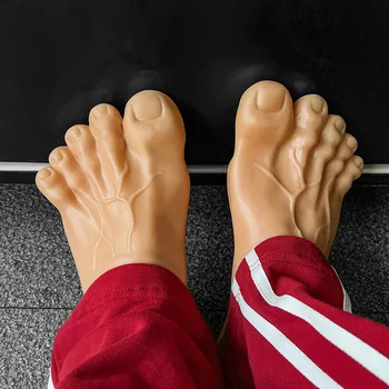 Divertenti pantofole da uomo Calzature da donna Scarpe Moda Outdoor Beach Coppia Pantofole Giochi di ruolo Bigfoot Incredibili sandali del Hulk 1