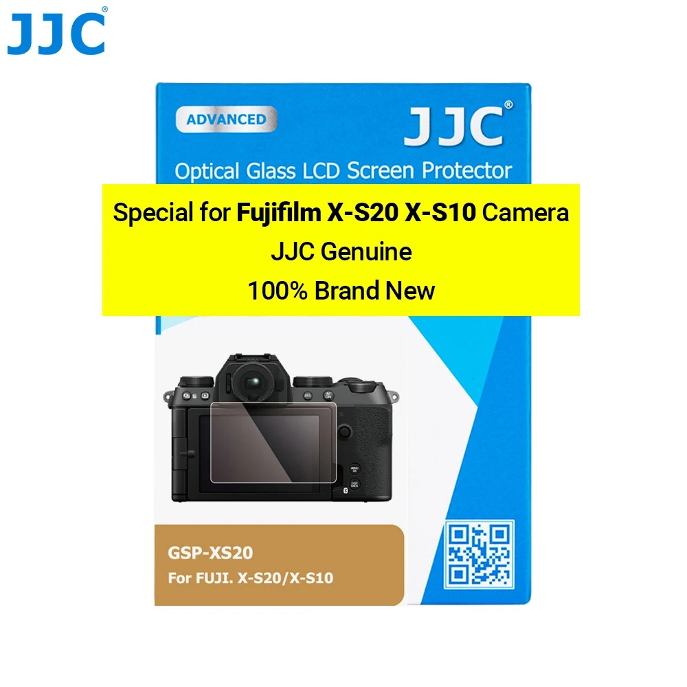 Jjc X-S20 Protezione Della Fotocamera In Vetro Temperato Per Fujifilm X-S20 X-S10 Copertura Dello Schermo Lcd Della Fotocamera Protezione Dello Scherm