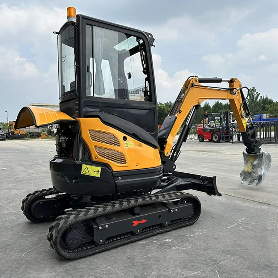Free Shipping 2.0 Ton 2.5ton 2.8ton EPA Kubota Engine Digger Farm Small Excavators Machine Prices Mini Excavator