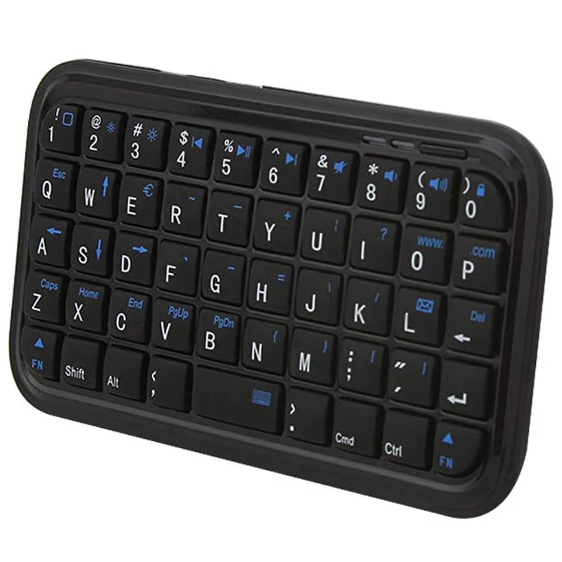 Recarregável Mini Slim Teclado sem Fio Teclado Bluetooth 3.0 Pequeno Portátil 49 Chaves Apto para Tablets Smartphone Tamanho de Viagem - Imagem 2
