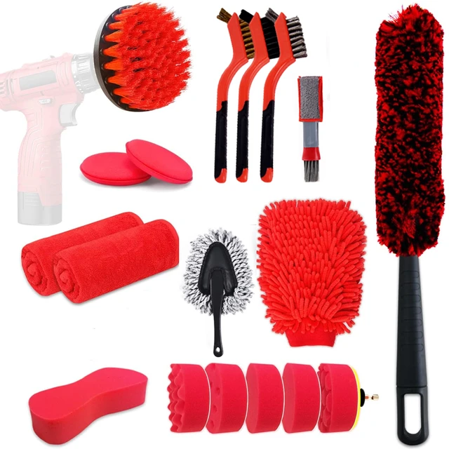 Car Detail Brush Set Wheel Brush Cleaning Kit Interior Detailing Kit Air  Conditioner Brush Brush Set For Cleaning Wheel Interior - AliExpress