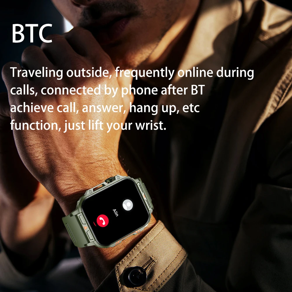 GPS Outdoor Military Smart Watch Men 2