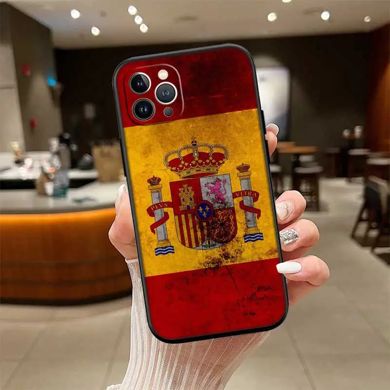 RE54 Stylish Spain Flag Phone Case - Vibrant Spanish Design