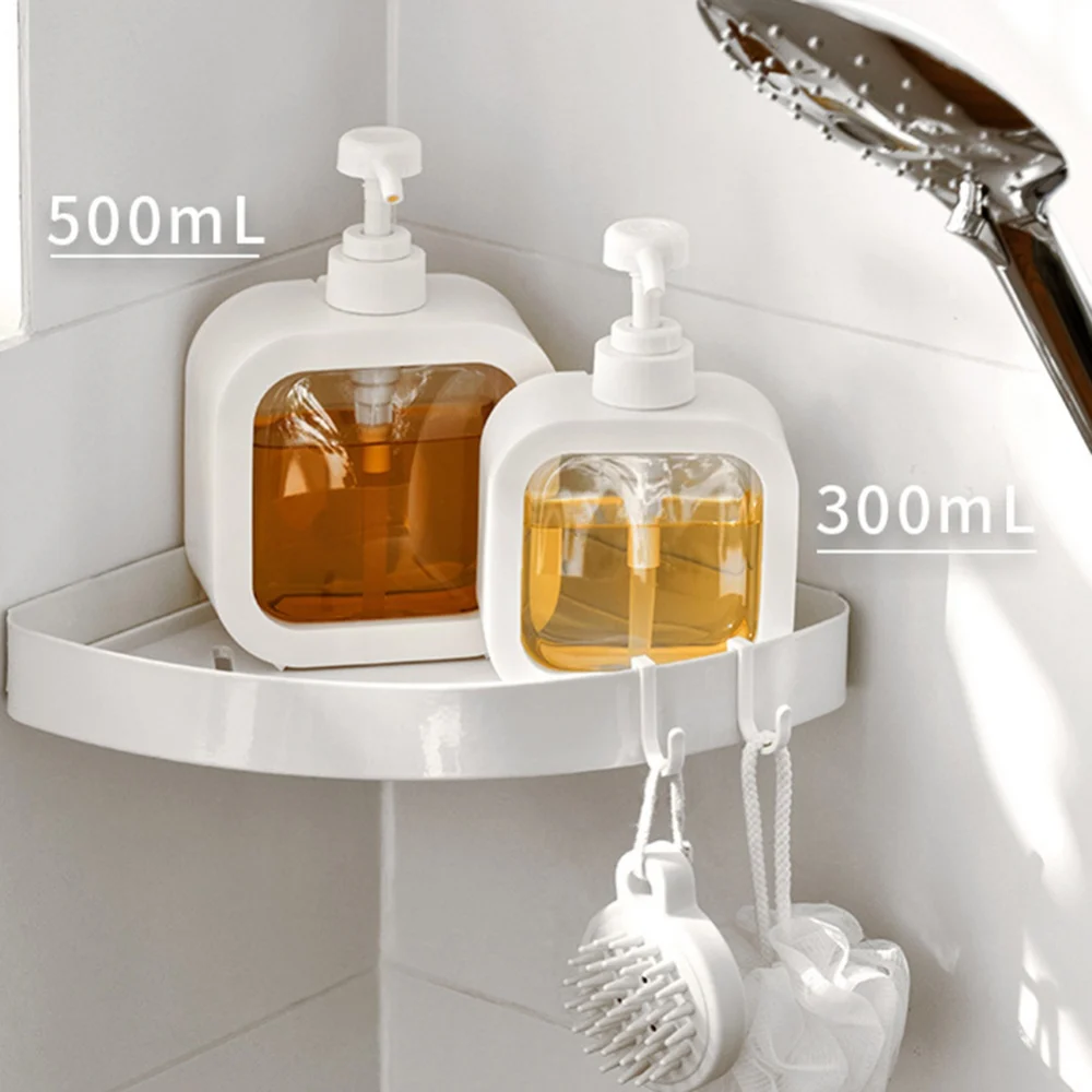 300/500ml Soap Dispenser Bottles For Kitchen/Bathroom Refillable Shampoo Shower Gel Liquid Soap Container Lotion Bottles soap dispenser refillable bottle soap dispenser bottle refillable plastic bottles