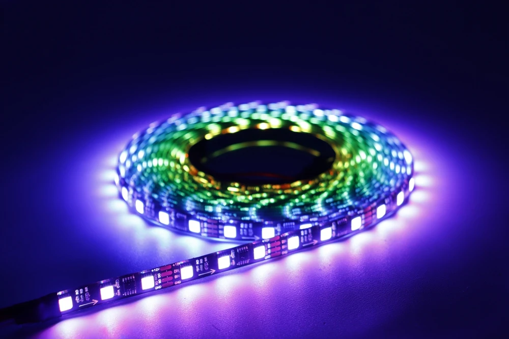 WS2805 Pixel LED-Streifenlicht RGBCCT 5-in-1 adressierbare LED-Leuchten Dual-Signal ähnlich WS2811 60 LEDs/m 1IC bis 3/6LED DC12V/24V – Detail 13