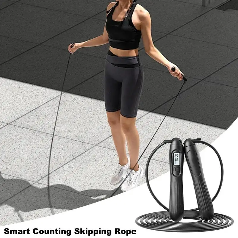 Jump Rope Smart Digital Counting Skipping Rope Gym Accessories Adjustable Home Gym Accessories Men Jump For Chinese New