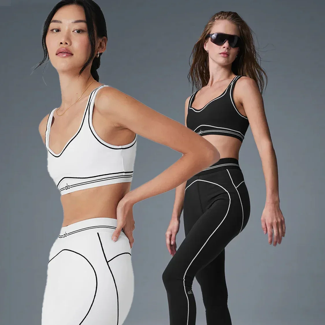 AL Air Lift Suit Up Bra Female Street Yoga Fitness Set Comfortable Fit Top and Pants for Sports Sexy High Waisted Jogging Suit yoga set,sports set,gym workout set,sportswear set,fitness set,sports bra set,yoga pants set