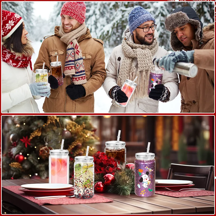 Christmas Snow Globe Tumbler - view 6