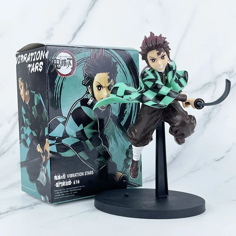 18cm Anime Figure Action Kamado Tanjirou Figuarts Figure Demon Slayer Tanjiro Kamado Parts Replacement Doll Toy