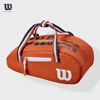 Wilson Tennis Racket Bag Small Hand Bag French Open Co-Branded Model Tennis Accessories Bag Mini Travel Bag Racquet Sports 1