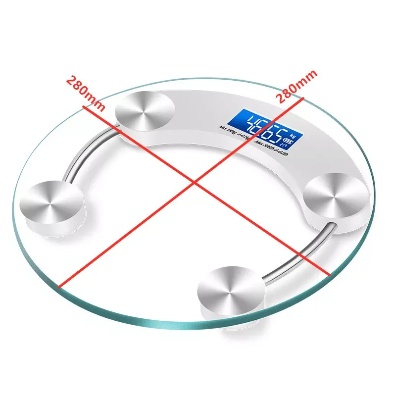 

Весы электронные цифровые с ЖК-дисплеем и функцией ночного видения, 280x280 мм 18