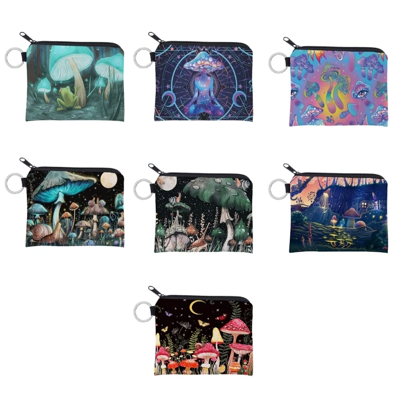 

Cartoon Animal Print Zipper Change Purses Practical Wallet Suitable for Daily Shopping Travel and Sports