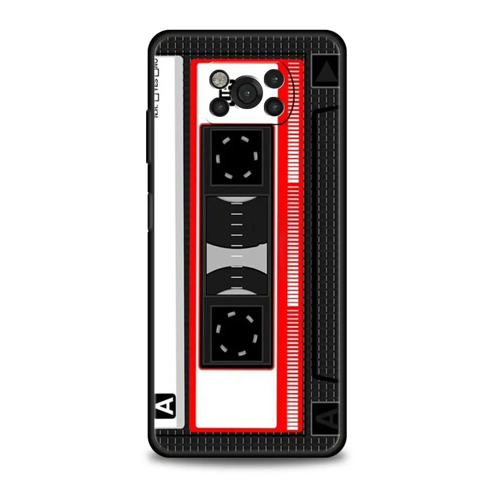 Vintage Cassette Tape Retro-Style Soft TPU Phone Case