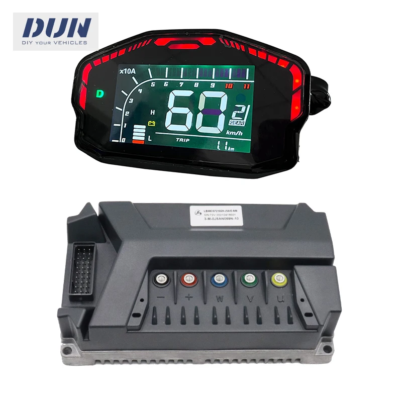 

Контроллер двигателя LingBo LBMC7252 V5 100A 48в-7в 3кВ FOC с экраном DKD для фотографий