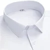 New Pure Cotton Men's Shirts Male Business Casual Long sleeve Shirt for Men Pocket Office White Blue Social Shirt S-5XL 6XL 7XL