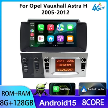 Sistema di Navigazione GPS per Auto da 7 Pollici per Vauxhall Opel Astra H 2006-2012, Autoradio con Carplay Wireless e Multimedia