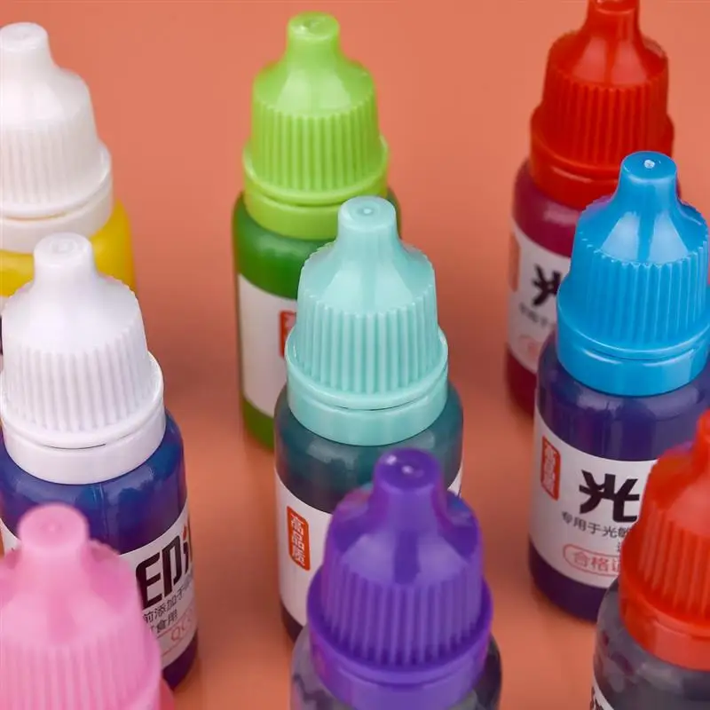 10ml Nachfüll farbe 13 Farben Stempel öl einfärben lichte mpfindliche Siegel prägung Nachfüll farbe für die Büros chule machen Siegel bedarf – Detail 9
