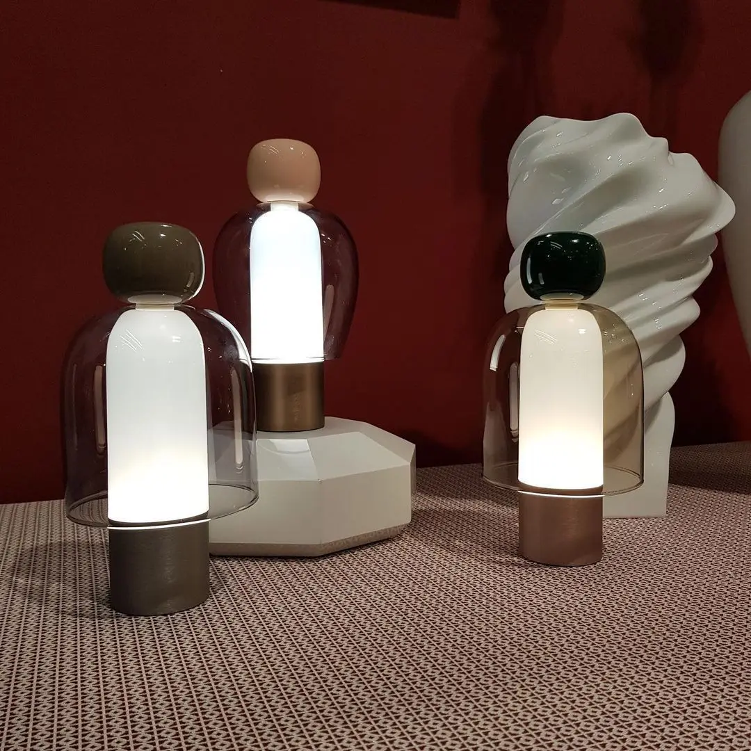 Nordic LED Lamp Bedside Table Designer Easy Peasy ToGo Table Lamp For Bedroom Bar Study Room Restaurant Decor Mini Table Lamp